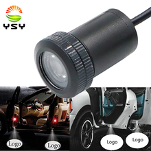 YSY 2 шт. универсальная светодиодная Лазерная лампа с логотипом на дверь автомобиля 2024 - купить недорого