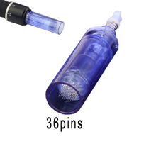 20PCS Electric Derma Pen Needles Bayonet 36 pin / Nano Cartridge For Auto Dr. Pen A1 Tattoo Needles Needle Tip with Cap 2024 - buy cheap