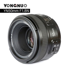 YONGNUO YN50mm F1.8 Camera Lens for Nikon F Auto Focus Large Aperture Lense for DSLR Camera D800 D300 D700 D3200 D3300 2024 - buy cheap