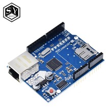 1pcs Shield Ethernet Shield W5100 R3 UNO Mega 2560 1280 328 UNR R3 W5100 Development board for arduino 2024 - buy cheap