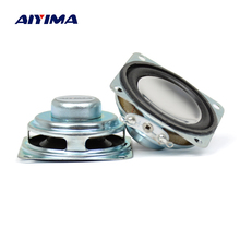 AIYIMA-altavoz de Audio magnético de 1,5 pulgadas, Mini altavoz portátil con borde de PU, 8Ohm, 2W, 40MM, 2 uds. 2024 - compra barato
