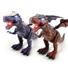 Electric walking dinosaur toys model Simulation dinosaur puzzle funny toy Musical toys brinquedos Gifts for boy with Light music 2024 - buy cheap