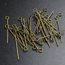 16mm Approx 300pcs Antique Bronze  "9" Shape Eye Pin Head Pins DIY Accessories Craft For Jewelry Making 2024 - buy cheap