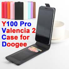 Litchi Grain High Quality Luxury Leather Cases For Doogee Valencia 2 Y100 Pro Case Vertical Flip Housing Valencia2 Y100Pro Cover 2024 - buy cheap