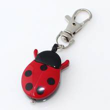 Hot Brand New Fashion  Beetles Ladybug Pocket Pendant Key Ring Chain Quartz Dress Watch + Gift Bag Key chains watch 2024 - buy cheap