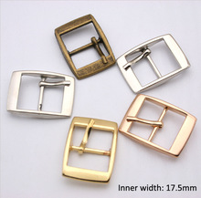 20pcs/lot Metal Buckle hook buckle clip metal inner width 17.5mm bag buckle with pin alloy belt buckle multiple colors BK-063 2024 - buy cheap