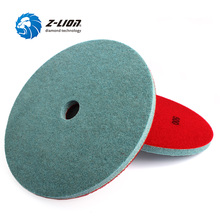 Z-LION Diamond Sponge Polishing Pad 10 Inch 250mm Nylon Fiber Wet Diamond Polish Wheel For Marble Stone Clean Buffing Disc 2024 - buy cheap