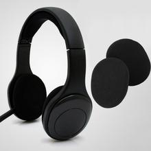 Almohadillas protectoras de cuero para auriculares Logitech H800, almohadillas de repuesto para auriculares 2024 - compra barato