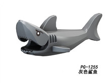 50 peças brinquedos de blocos de construção de brinquedo para crianças branco preto tubarão pirata do caribe figura fantasma de zumbi jack sparrow 2024 - compre barato