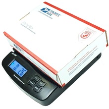 Báscula Digital de 25kg/1g y 55lb para envío, balanza electrónica con retroiluminación LCD 2024 - compra barato
