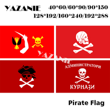 YAZANIE-Bandera de cualquier tamaño de Christopher Moody, Bandera de Henry Every Red Kurnaz Admin, Jolly Rogers, banderas y pancartas personalizadas de poliéster 2024 - compra barato