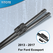 Щетки стеклоочистителя YITOTE для Ford Ecosport, подходят для верхних блокировочных рычагов/кнопочных рычагов 2013, 2014, 2015, 2016, 2017 2024 - купить недорого