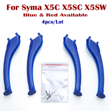 4pcs/Lot Plastic Landing Gear for Syma X5C X5SC X5SW RC Quadcopter Drones Blue / Red Available Fast Shipping 2024 - buy cheap