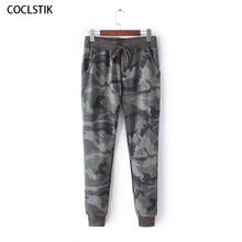 High Quality Women's Camouflage Pants Spring/Autumn Cotton Sweatpants Women Army Green Camouflage Pants Female Ladies Trousers 2024 - buy cheap