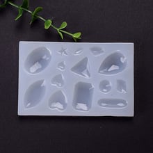 14 Design Jewelry Stone Cabochon Silicone Mold Necklace Pendant Jewelry Cake Making Epoxy Tool DIY H653 2024 - buy cheap