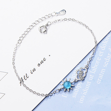 Exquisita pulsera de circonia de cristal con forma de sol y nube para mujer, brazaletes de cadena, joyería, regalos para mujer 2024 - compra barato