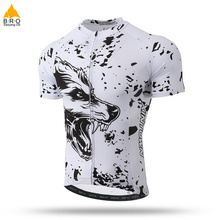 WOLF MTB Bike Clothing Men Women Breathable Bicycle Clothes Ropa Ciclismo Mallot Ciclismo Hombre Verano Cycling Jersey 2024 - buy cheap