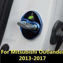 For Mitsubishi Outlander 2013-2017 Car Waterproof Door Lock Protective Cover Waterproof and rustproof car styling Accessories 2024 - buy cheap