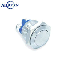 1679 16mm 3A250VAC momentary wiring terminal nickel plated brass push button switch momentary waterproof switch 2024 - buy cheap