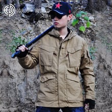 Jaqueta masculina casual tática m65, casaco, esporte ao ar livre, térmico, à prova de vento, roupas de caça, airsoft 2024 - compre barato