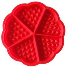 Heart-shaped Waffles Mold 5-Cavity Bundt Oven Muffins Baking Mould Cake Pan Silicone Mold Tool 2024 - buy cheap