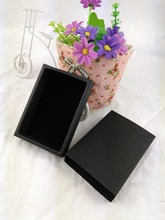 Black Color Gift box Retail Paper Drawer Box Gift Bank Packaging Cardboard Boxes 24PCS Box with free High-grade black velvet 2024 - buy cheap