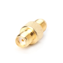 RF SMA Female to SMA Female High frequency Adapter Copper Coax Connector Coupler 2024 - buy cheap