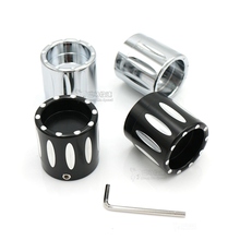 Deep Edge Cut Front Axle Cover Cap Nut For Harley CVO Road Glide Softail Fat Bob Ultra Classic Sportster Iron XL 883 1200 X48 72 2024 - buy cheap