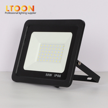 LTOON-reflector LED de 100W, 50W, 30W, 20W, 10W, luz de inundación ultrafina para exteriores, lámpara de pared IP66, 220V 2024 - compra barato