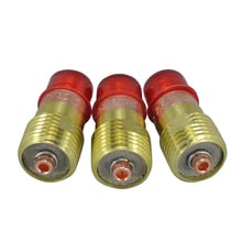 TIG Stubby Gas Lens 17GL18 1/8" & 3.2mm Fit for SR WP 17 18 26 TIG Welding Torch 3PCS Free Shipping 2024 - buy cheap