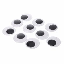 10 pces 50mm wiggly wobbly googly olhos auto-adesivo scrapbooking artesanato para brinquedo de boneca 2024 - compre barato