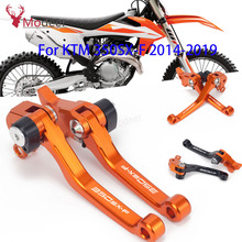 Palancas de embrague de freno de bicicleta de Cross 350SX F CNC pivotante para 350SX-F 350 SX-F SXF 2014 2015 2016 2017 2018 2019 2020 2021 2024 - compra barato