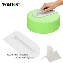 WALFOS-Herramienta de grado alimenticio para decoración de tartas, utensilios suaves para pastel, Fondant, Espátulas para manualidades de azúcar, utensilios para hornear DIY 2024 - compra barato