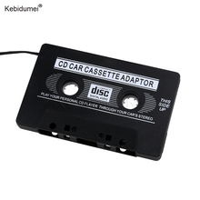 Kebidumei адаптер для Автомагнитола кассеты MP3-плеер конвертер для iPod для iPhone Mp3 AUX кабель CD плеер 3,5 мм разъем 2024 - купить недорого