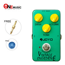 JOYO JF-01 Electric Bass Vintage Overdrive Effect Guitar Pedal DC 9V True Bypass Dynamic Compression with connector 2024 - buy cheap