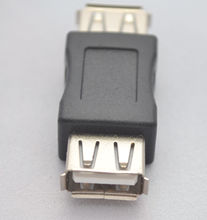 Plug A Female to Female USB 2.0 Coupler Cord Adapter for Extension Cable Port 50pcs/lot 2024 - buy cheap