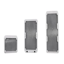 1PC White 120/240/360mm Aluminium Water Cooling Computer Radiator Water Cooler 18 Tube CPU Heat Sink Exchanger 2024 - buy cheap