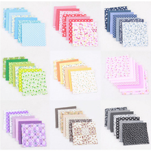 70Pcs Quarter Sewing Patchwork Fabric 10Colors DIY handmade Small Floral Cotton Cloth Sewing Material 25*25 cm 2024 - buy cheap