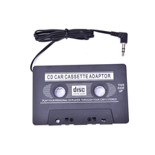 High Quality Black Universal Car Cassette Car Audio Cassette Tape Adapter for MP3 CD DVD Player 2024 - buy cheap