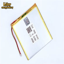 plug 1.0-3P 3.7v 3010983 3011085 4000mah Polymer Lithium Li-Po Rechargeable Battery For MP5 GPS DVD E-book Tablet PC video gamey 2024 - buy cheap