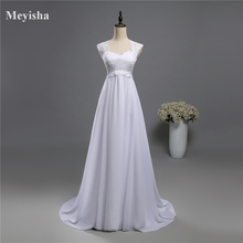 ZJ9060-corsé de un hombro, vestido blanco de diamante marfil, encaje con cuentas de cristal, vestidos de novia 2015, vestido de novia de talla grande maxi elegante 2024 - compra barato
