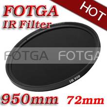 FOTGA Infrared Infra-red IR Filter 72mm 950nm Pass X-Ray IR Filter 72mm-950nm for Canon Sony Nikon Cameras 2024 - buy cheap