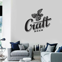 Drink Craft Beer Alcohol Bar Decor Pub Home Stickers Vinyl Kitchen Decal Removable Mural Wallpaper Pattren Modern 3179 2024 - buy cheap