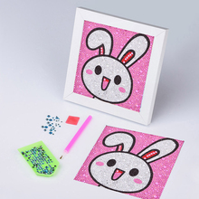 5D DIY Diamond Painting Cross Stitch Diamond Embroidery White Rabbit Diamond Mosaic Animal Home Decor Christmas Gifts For Kids 2024 - buy cheap