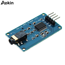 Yx5300 módulo de reprodutor mp3, módulo de controle por voz e porta serial com espaço para cartão para arduino, compatível com scm & diy, placa de módulo de kits 2024 - compre barato