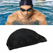 1Pc Men Women Durable Flexible Sporty Polyester Swimming Swim Cap Bathing Hat Unisex 2024 - buy cheap