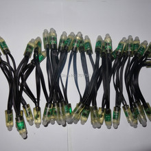 BLACK wire 50pcs DC5V UCS1903 full color addressable pixel node;RGB;12mm diameter;IP68 rated;all BLACK wire 2024 - buy cheap