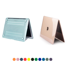 Funda de portátil dura de cristal para Macbook AIR Retina 11 12 13 15 pulgadas con barra táctil para Macbook New Pro 13 15,4 Shell A1707 A1708 2024 - compra barato