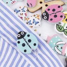 Hot Sale 50pcs Mixed 2 Holes Decorative Buttons Lovely cartoon Animals Wood Buttons Sewing Scrapbooking Portable Mini Clever 2024 - buy cheap