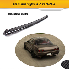 Carbon Fiber Trunk Boot Rear trunk lip wing spoiler For Nissan Skyline R32 GTR 1989 - 1994 2024 - buy cheap